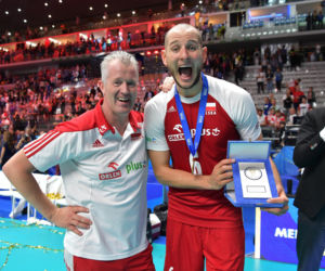 Siatkówka, mistrzostwa świata 2018, finał, Polska - Brazylia, Vital Heynen, Bartosz Kurek
