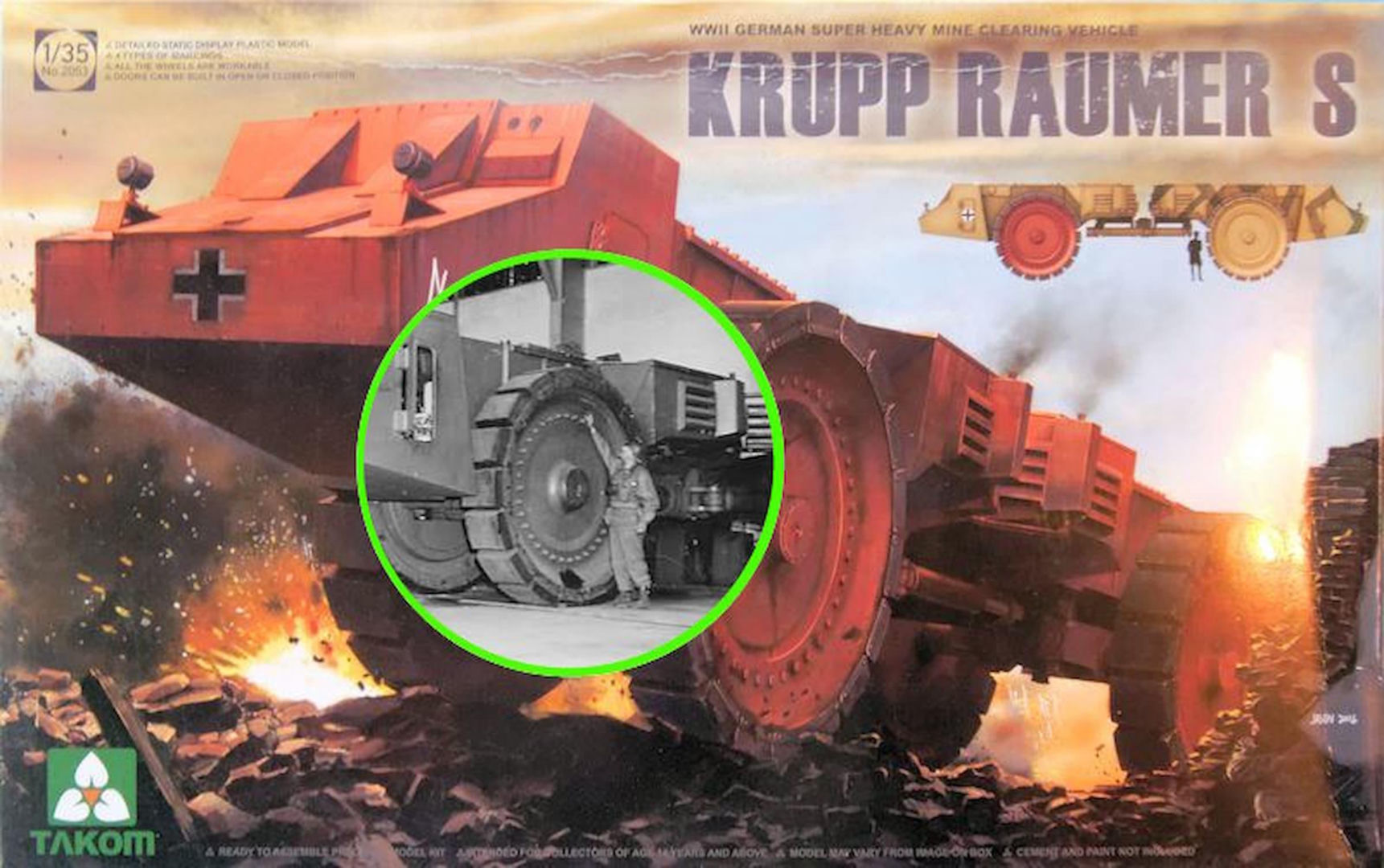 Krupp Räumer S. Zapomniany projekt hitlerowskiej gigantomanii - Portal ...