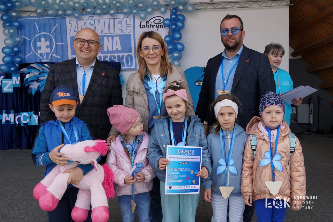 8. Niebieski Bieg Stowarzyszenia „Labirynt” w Łukowie - ZDJĘCIA cz. 2