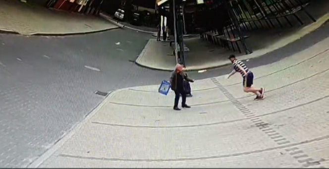 W kilkadziesiąt sekund zabił pana Franciszka. Wstrząsający film z targu w Rawie Mazowieckiej