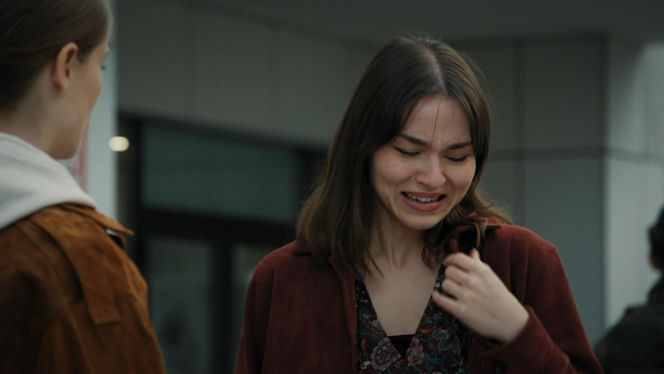 M jak miłość odc. 1922. Majka (Matylda Giegżno), Justyna (Marta Malinowska)