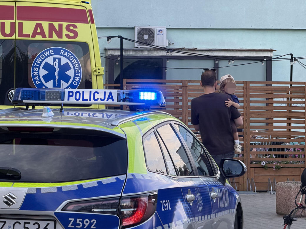 17-latek na hulajnodze elektrycznej potrącił dziecko. 3-latek trafił do szpitala