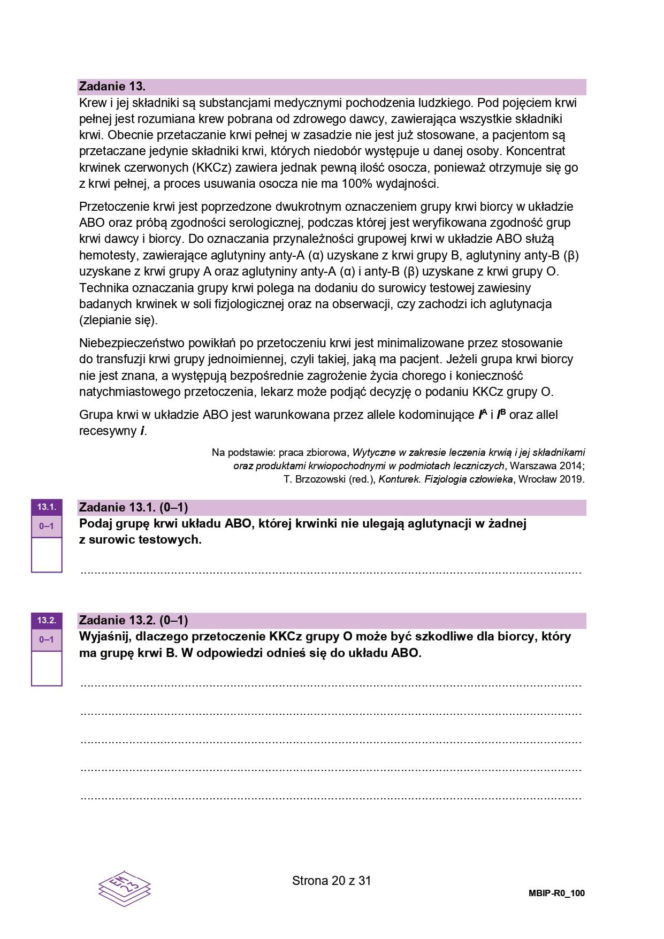 Próbna matura 2026 biologia. WSZYSTKIE arkusze CKE i odpowiedzi 14.01.