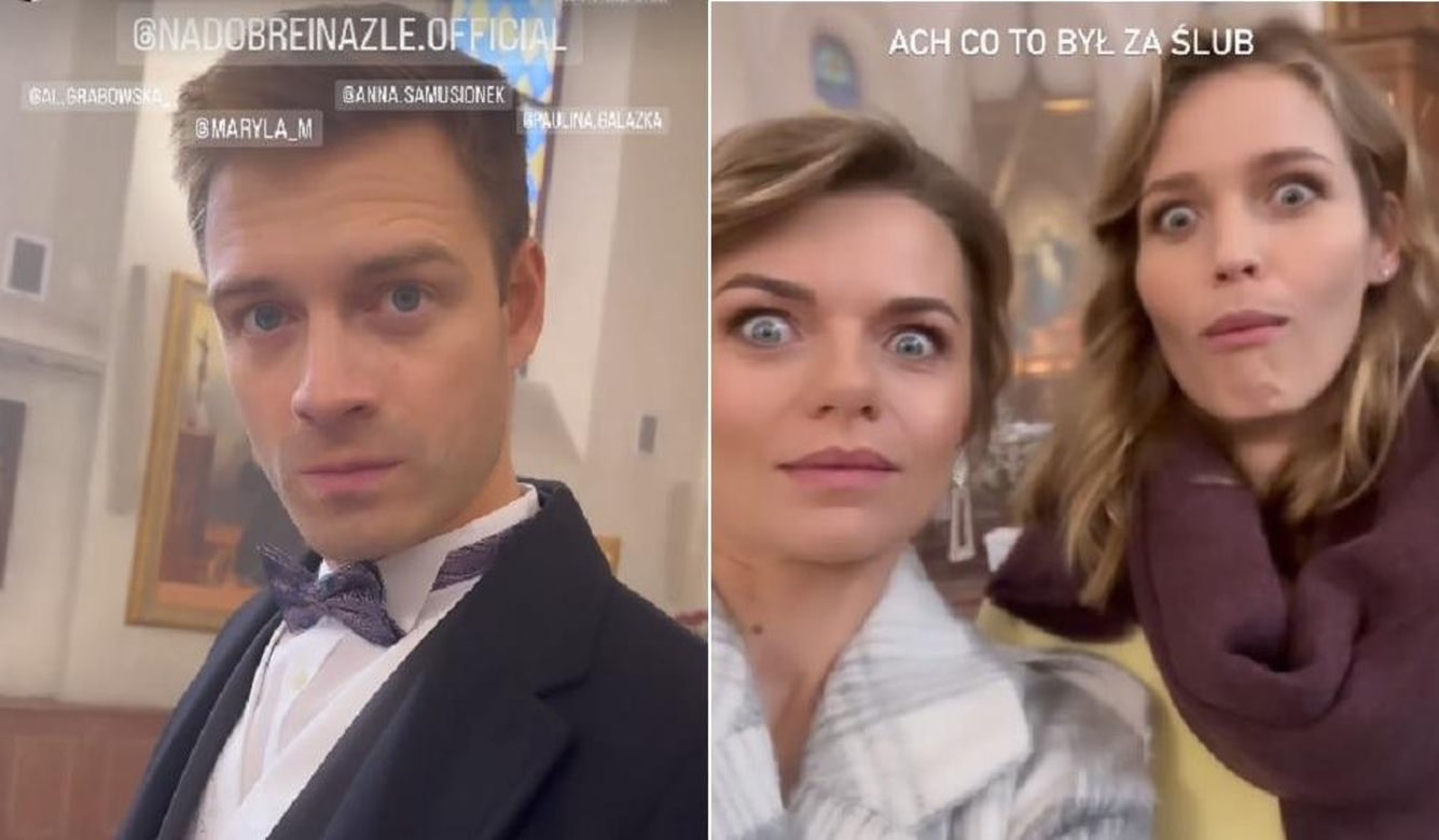  Na dobre i na złe. Ślub Blanki i Mario! Wśród gości cały szpital z Leśnej Góry - WIDEO, ZDJĘCIA