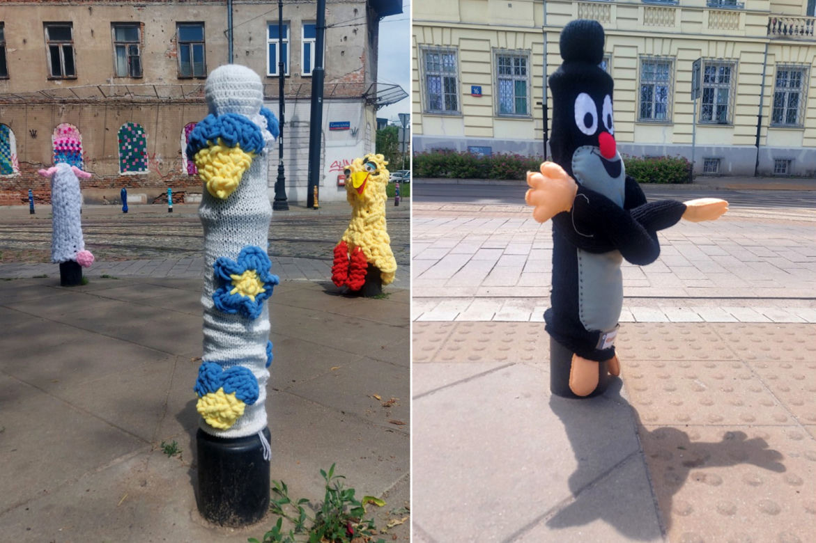 Kolorowa niespodzianka na Kawęczyńskiej w Warszawie. Kto je tam zawiesił?