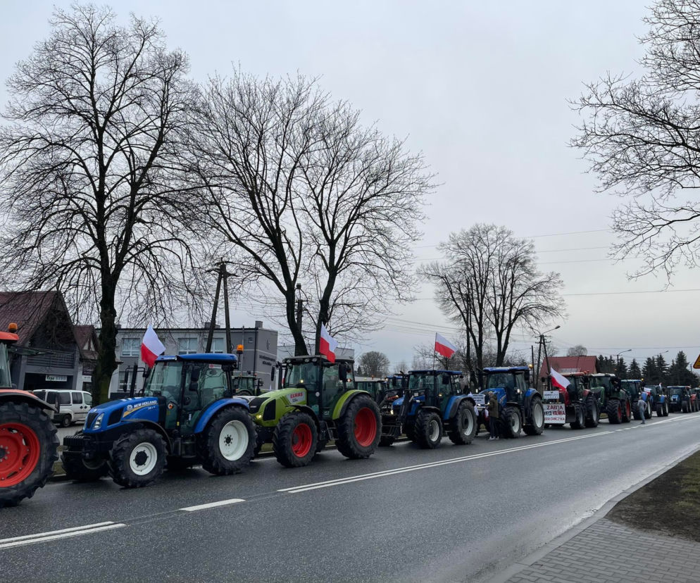 Łódzkie. Protest rolników 9.02.22