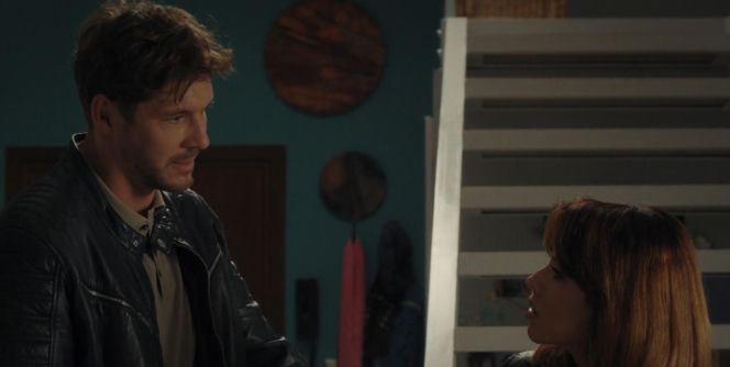 M jak miłość, odcinek 1913. Kama (Michalina Sosna), Marcin (Mikołaj Roznerski)