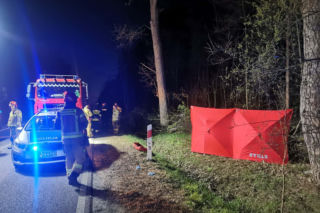 Nastolatek zginął w wypadku samochodowym w woj. lubelskim