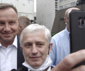 Andrzej Duda przyjechał do Katowic.