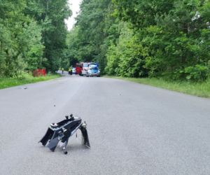 Leopoldów: Śmierć motocyklisty. 24-latek zginął na miejscu