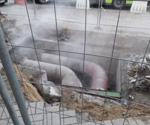 Potężna awaria w Olsztynie. Kilka tysięcy mieszkańców bez ogrzewania i ciepłej wody