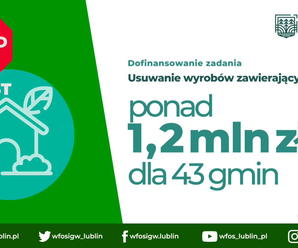 Planujesz usunąć azbest? Zgłoś się do gminy po dofinansowanie