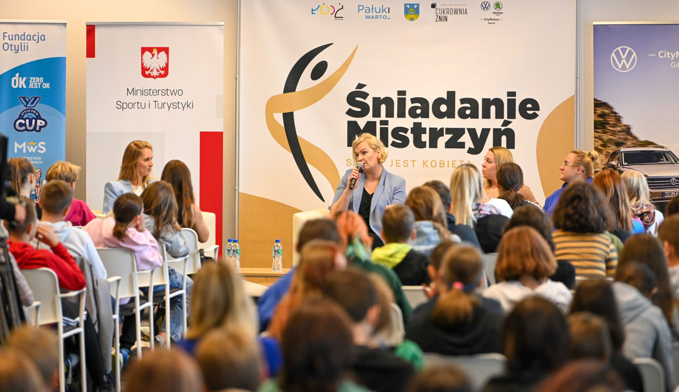  Śniadanie Mistrzyń w łódzkiej Zatoce Sportu