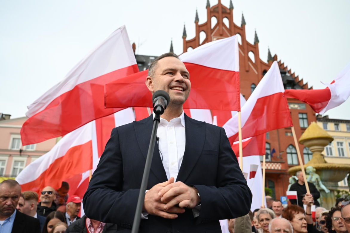 Tak Karol Nawrocki rozgrzewał się przed debatą prezydencką "Super Expressu"!