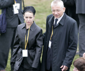 Ludwik Dorn z żoną