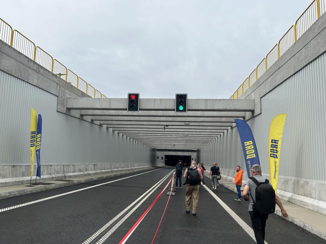 Tunel w Świnoujściu otwarcie