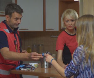 Na sygnale 3 sezon. Wiktor Banach (Wojciech Kuliński), Anna Reiter (Lea Oleksiak), Zosia ((Edyta Bełza)