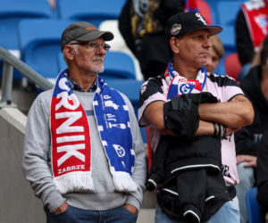 Górnik Zabrze - Lech Poznań: Zdjęcia kibiców i zawodników z meczu 8. kolejki PKO BP Ekstraklasy