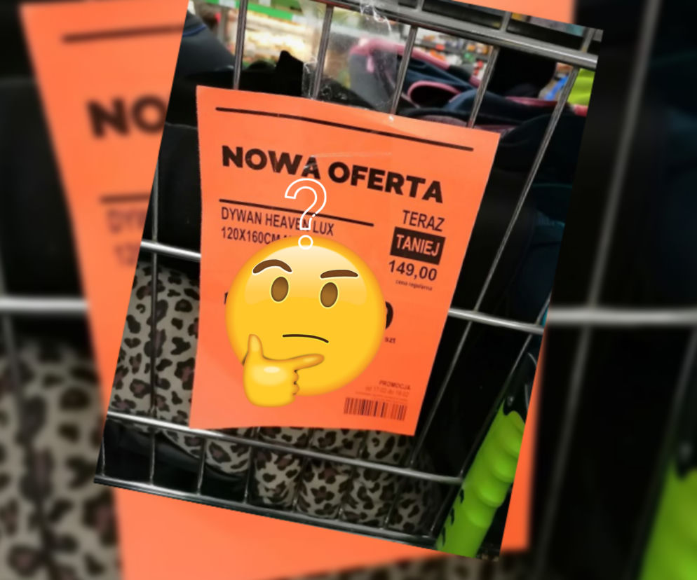 Grajewo. Promocja na dywan w dyskoncie