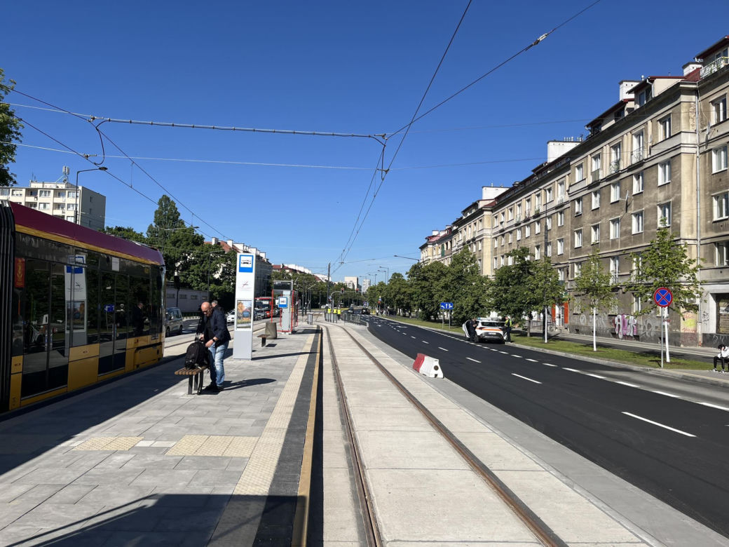 Tramwaj na Sielcach