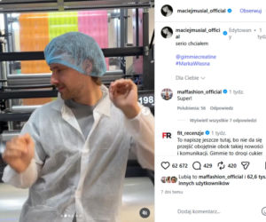 Maciej Musiał rusza z własną marką. Jego żelki z kreatyną trafiły do Biedronki
