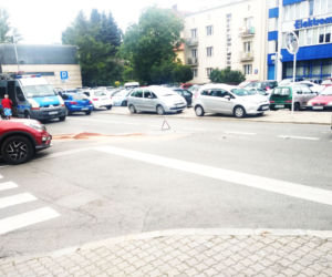 Wypadek na ul. Słowackiego w Rzeszowie