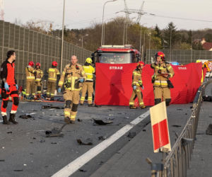 Śmiertelny wypadek Łomianki DK7