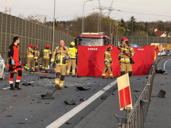 Śmiertelny wypadek Łomianki DK7