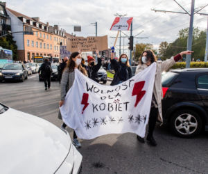 Strajk Kobiet: Protest w Gdańsku! Policja użyła gazu. 4 osoby zatrzymane [ZDJĘCIA]