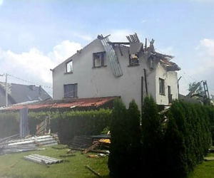 W Kaniowie wichura uszkodziła 22 domy