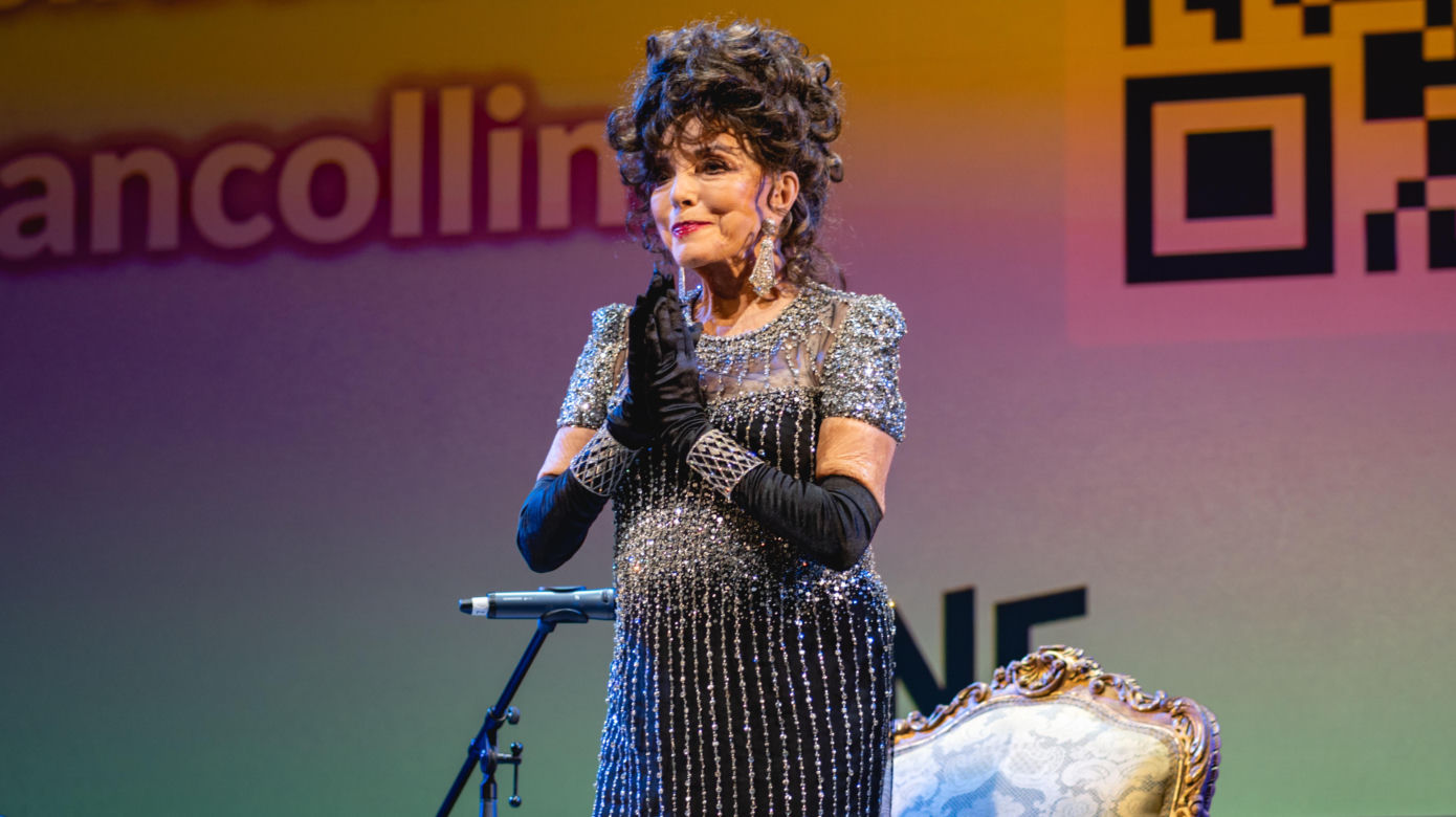 Tak dziś wygląda Joan Collins. Serialowa Alexis z "Dynastii" wygląda na 91 lat?