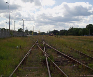 Dworzec Toruń Północny - gdy jeszcze był dużą stacją przeładunkową