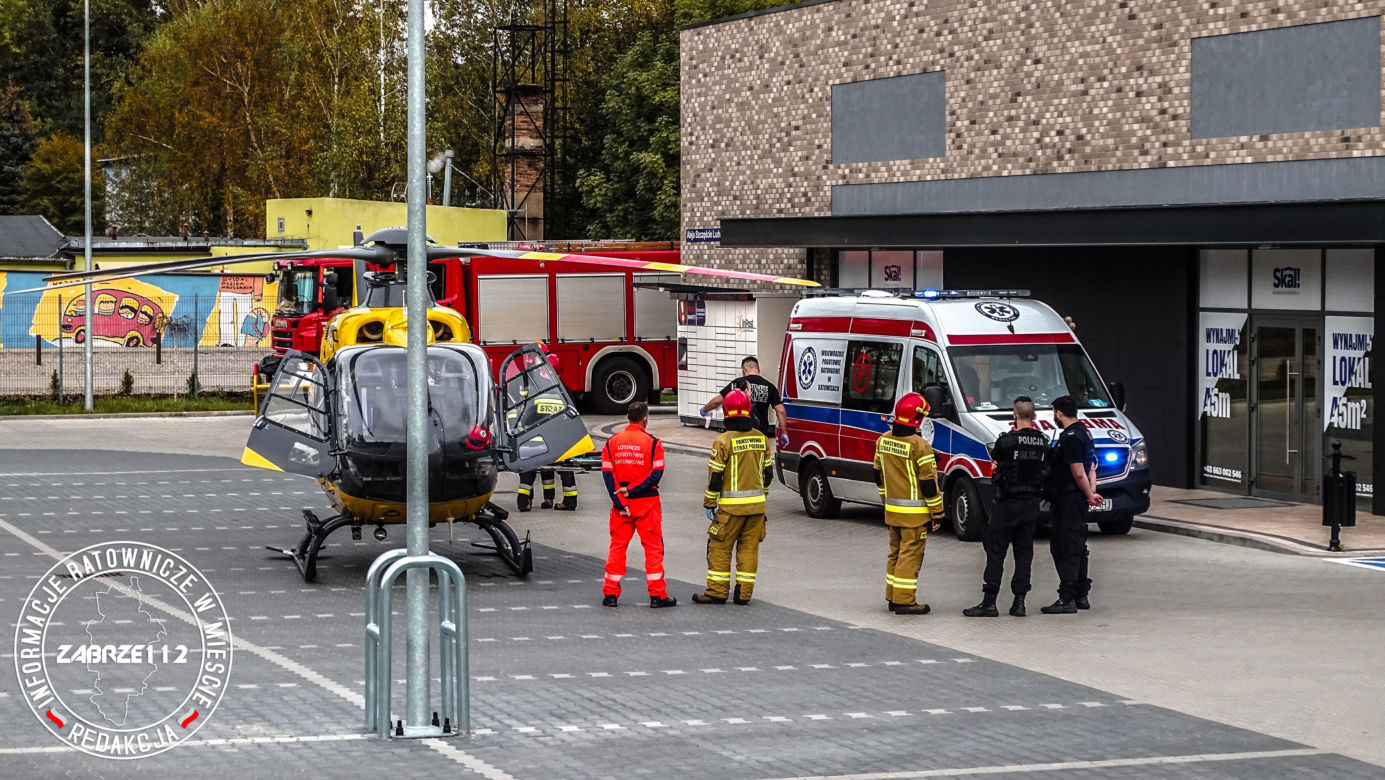 Wypadek przy torach w Zabrzu. 14-letni chłopiec był reanimowany