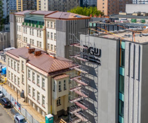 Dachy Muzeum Getta Warszawskiego już gotowe