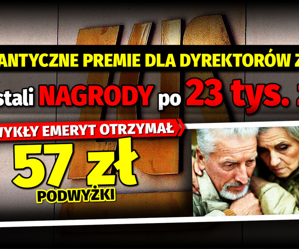 SG Gigantyczne premie dla dyrektorów ZUS