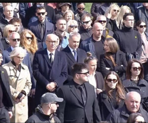 Setki ludzi odprowadziły posła Litewkę w ostatniej drodze. W kondukcie Błaszczak, Czarzasty i Gawkowski