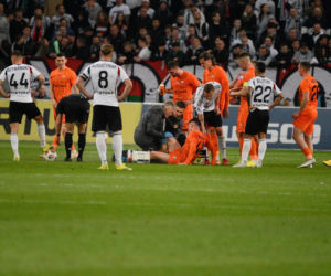 Legia - Zagłębie: Żona, brat i dzieci Jacka Magiery dziękują kibicom