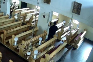 Poszedł w Wielki Piątek do kościoła, ale nie po to, by się pomodlić! W świątyni był monitoring