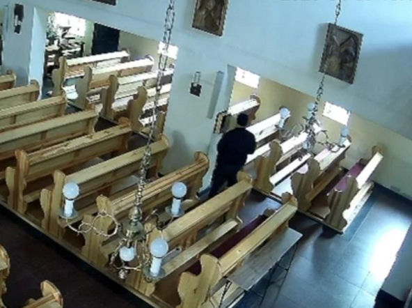 Poszedł w Wielki Piątek do kościoła, ale nie po to, by się pomodlić! W świątyni był monitoring