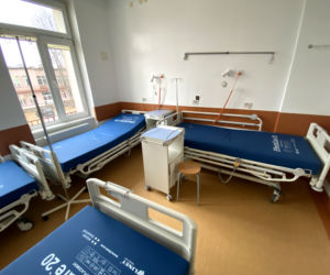 Szpital tymczasowy dla pacjentów z COVID-19 przy ul. Żurawiej w Białymstoku