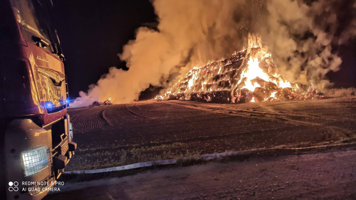 Pożary na polach pod Krotoszynem. Rolnicy wyznaczyli nagrodę