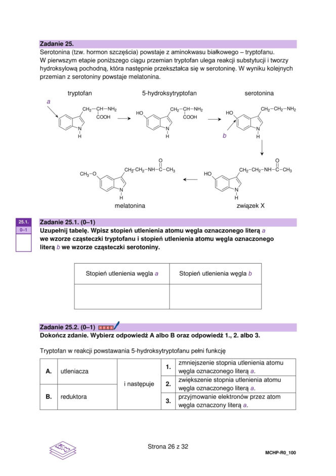 Matura próbna z chemii rozszerzona 2026. ARKUSZE CKE [15.01.2026]