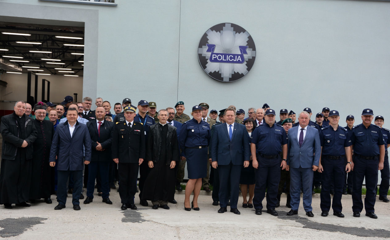 Zmodernizowano budynek suwalskiej policji