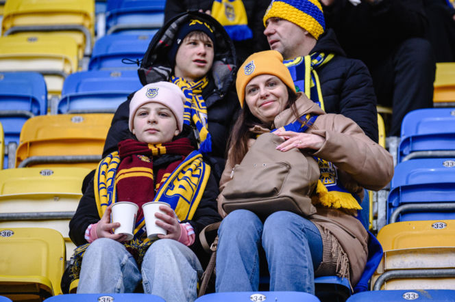 Arka Gdynia - Legia Warszawa: Zdjęcia kibiców z meczu 20. kolejki PKO BP Ekstraklasy