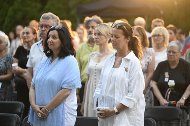 Uroczystości ku czci ofiar Rzezi Woli na Cmentarzu Powstańców Warszawy