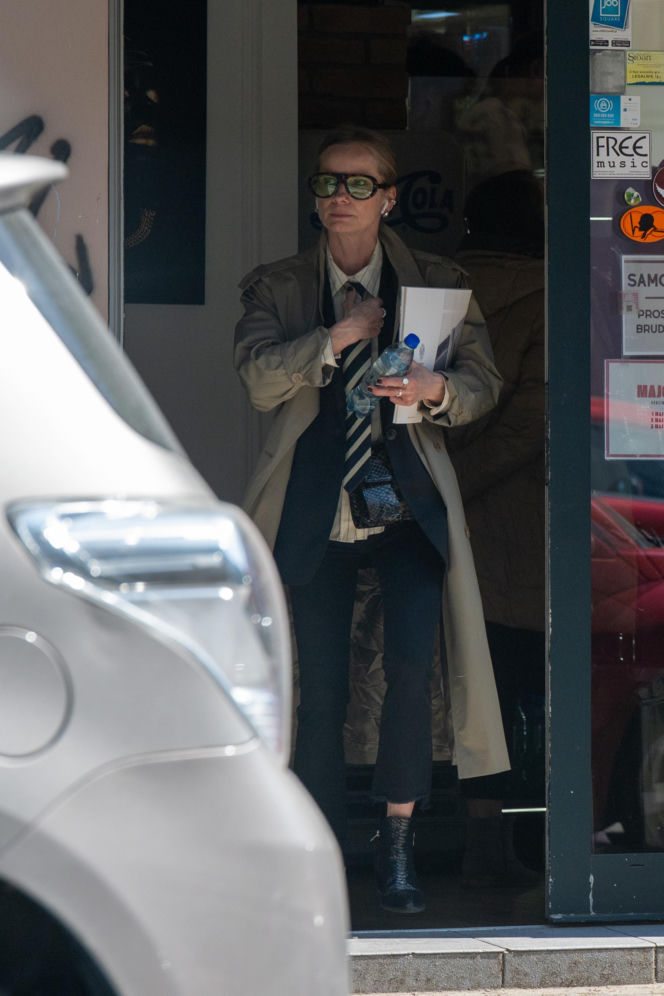 Magdalena Cielecka walczy z wiatrem