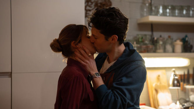 Na dobre i na złe odc. 989. Gloria (Aleksandra Grabowska), Kamil Zawada (Jakub Łopatka)