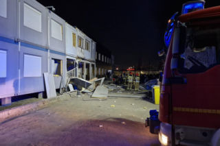 Na miejscu pracowało 7 zastępów straży pożarnej w tym Specjalistyczna Grupa Poszukiwawczo-Ratownicza Gdańsk