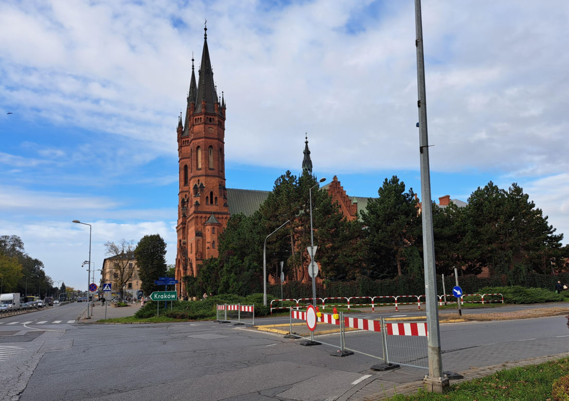 Rusza przebudowa ronda Krakowska - Narutowicza - Sikorskiego w Tarnowie