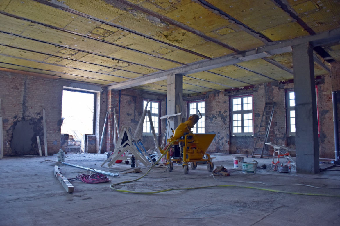 Rozbudowa Muzeum Techniki i Komunikacji w Szczecinie - marzec 2021